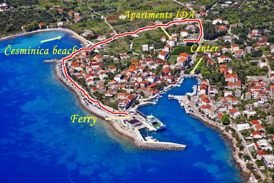 Apartments Ida Sućuraj Buitenkant foto